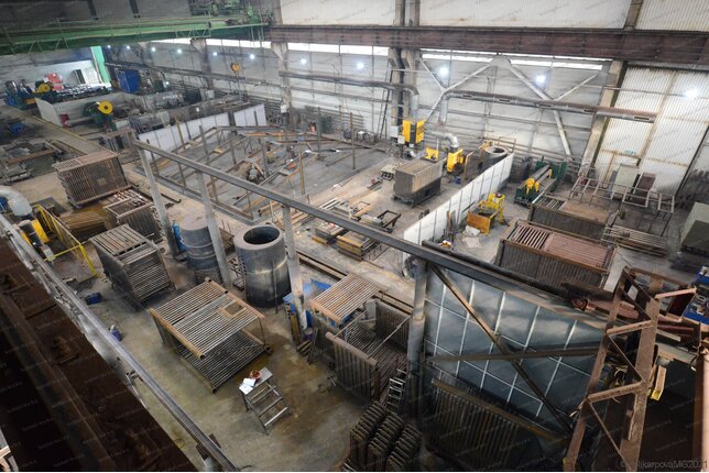 Производство котлов 400 кВт работающих без дымососа