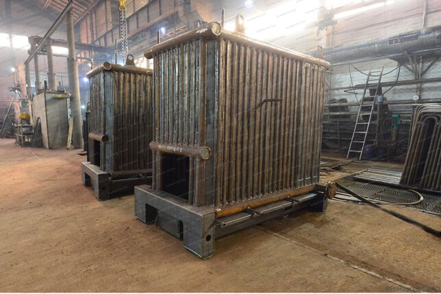 Угольный котел 1280 кВт - изготовление