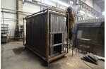 Котел 1.45 МВт на дровах - изготовление