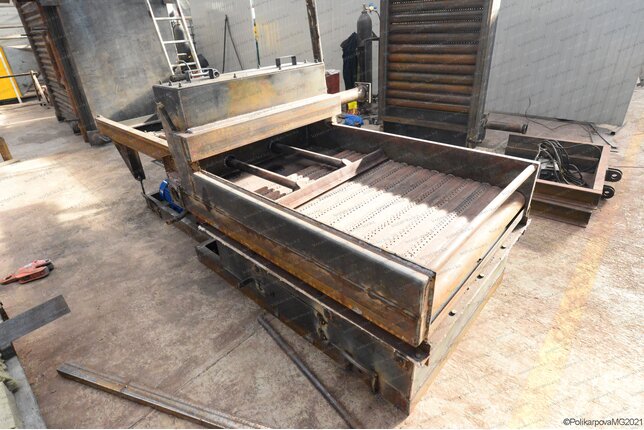 Изготовление топки ТШПМ 1.45