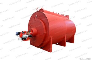 Котел паровой 2.0 тонны 170 С на мазуте и отработанном масле